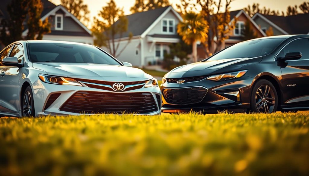 Toyota Camry and Chevrolet Malibu Consumer Satisfaction