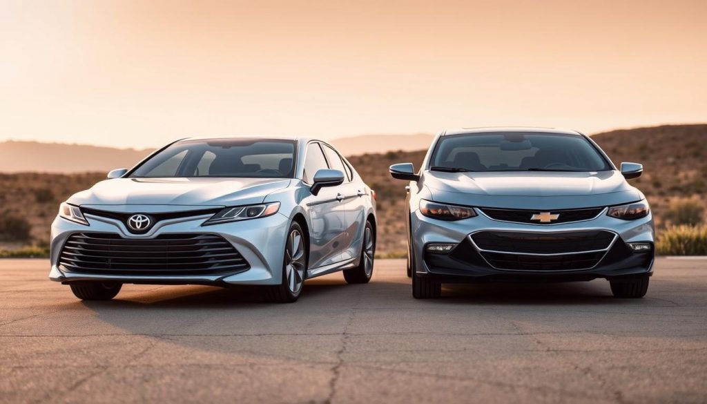 Toyota Camry and Chevrolet Malibu Reliability Comparison