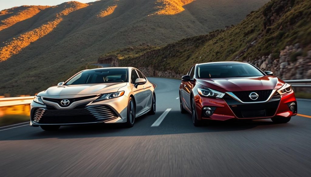 Toyota Camry and Nissan Altima Performance Comparison