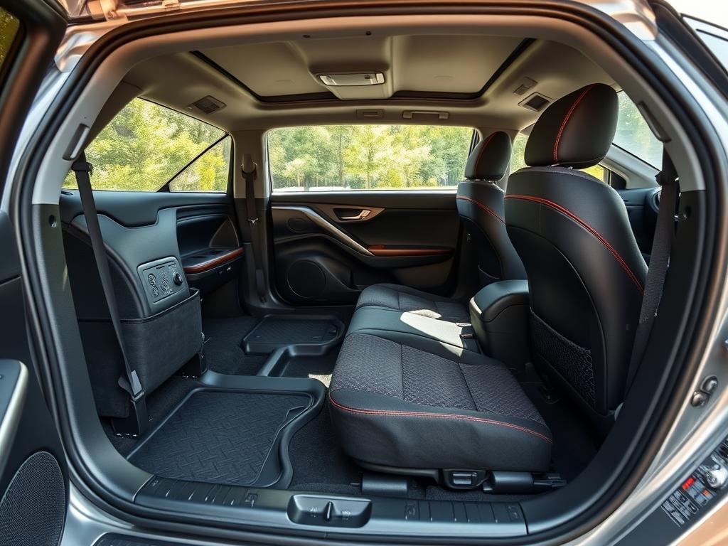 Toyota Camry with premium interior accessories - best floor mats for Toyota Camry