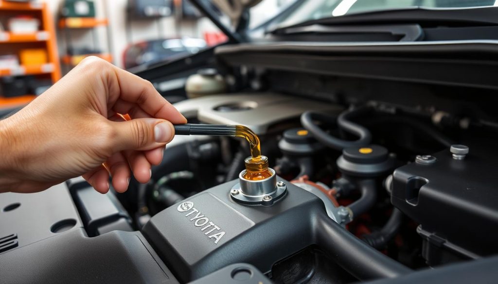Toyota Corolla oil consumption check