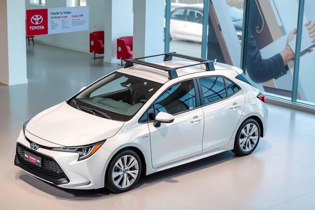 Toyota OEM Roof Rack designed specifically for 2025 Toyota Corolla