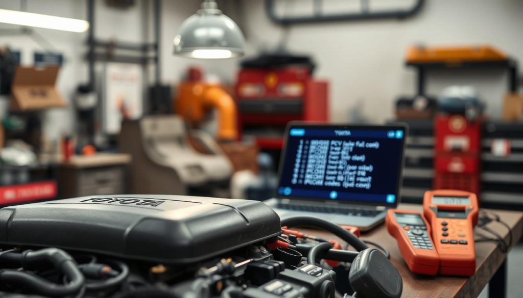 Toyota PCV valve fault codes