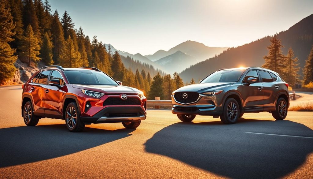 Toyota RAV4 and Mazda CX-5 AWD Performance