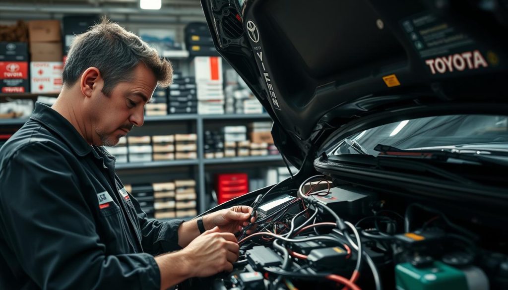 Toyota electrical system troubleshooting