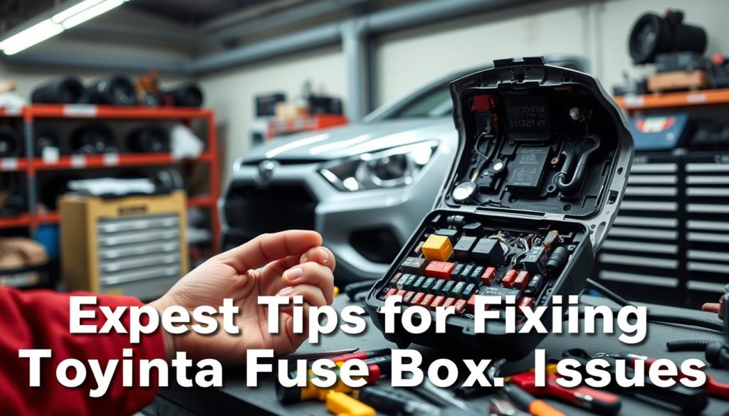 Toyota fuse box repair