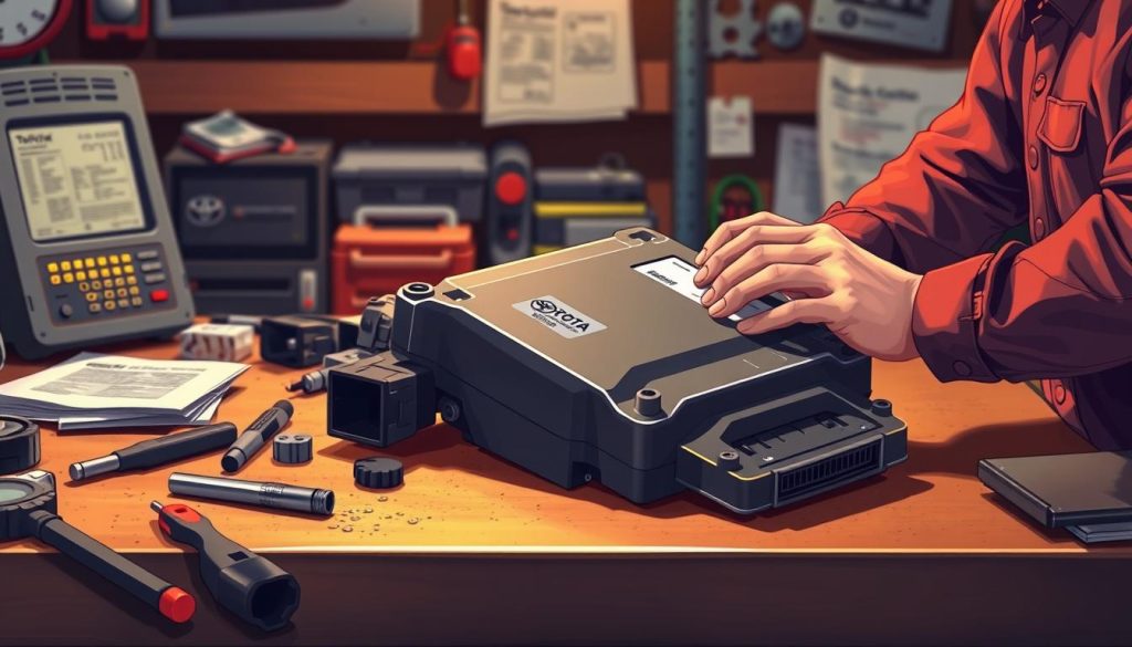 Troubleshooting Toyota transmission ECM errors