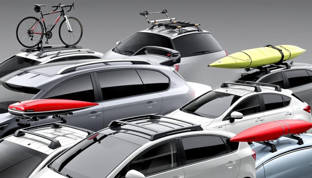Various accessories compatible with Toyota Corolla roof rack in 2025
