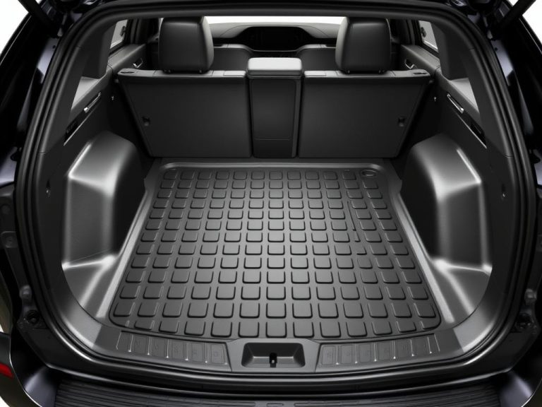 WeatherTech Toyota RAV4 cargo liner with raised lip design