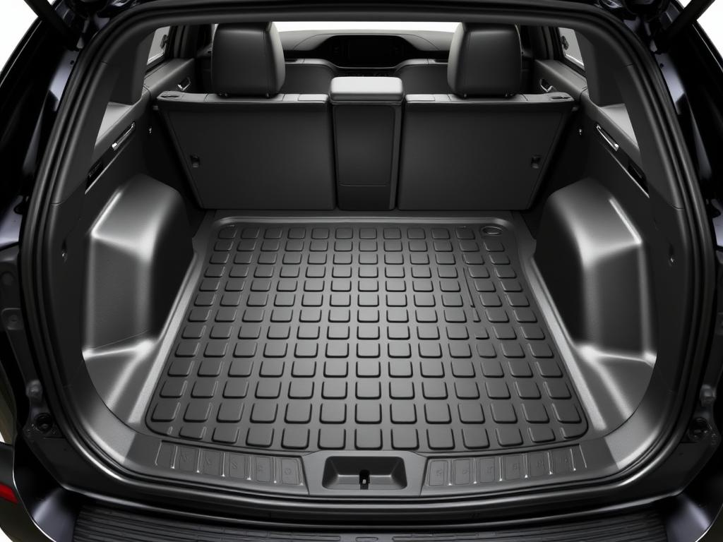 WeatherTech Toyota RAV4 cargo liner with raised lip design