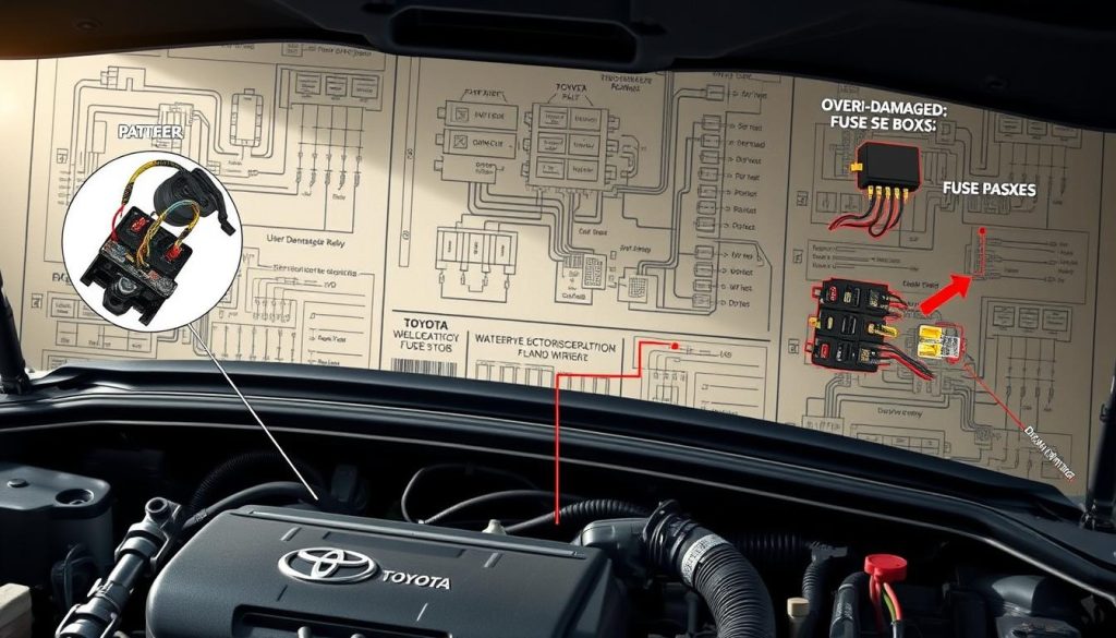 common electrical shorts in Toyota cars