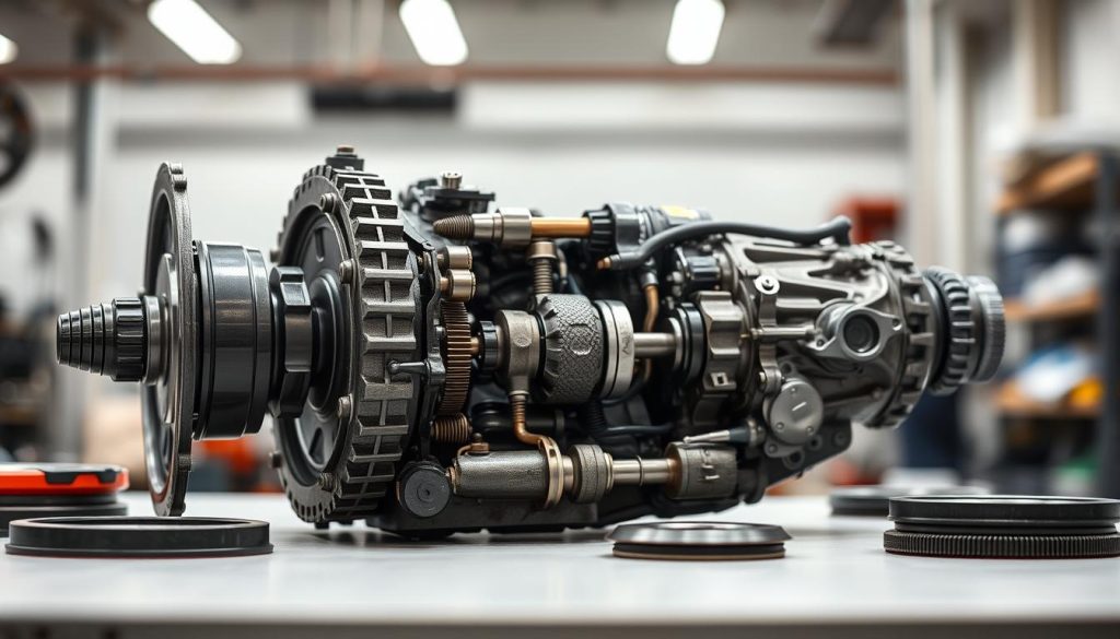 early Toyota transmission repair
