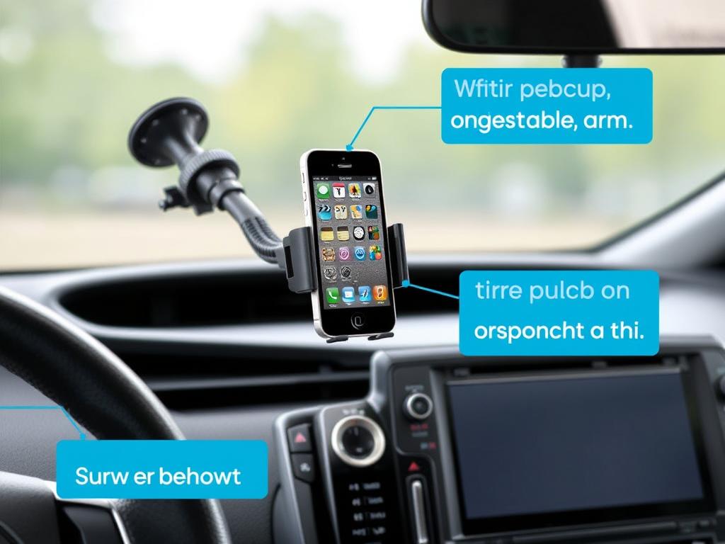 iOttie Easy One Touch 5 Universal Phone Mount in Toyota Prius - best universal Toyota Prius phone mount