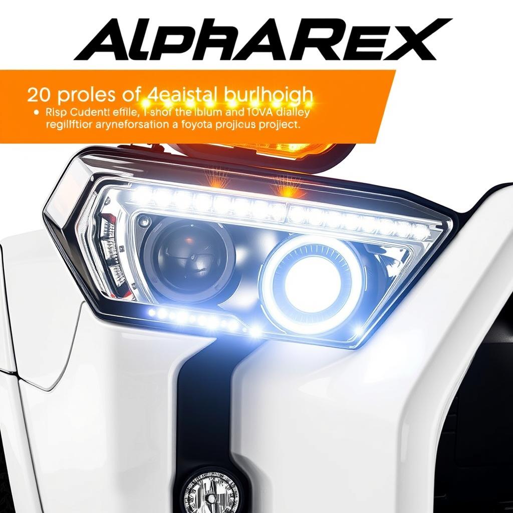 AlphaRex NOVA-Series LED Headlights - best Toyota 4Runner LED headlights 2025 review