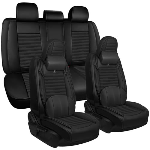 ARTIBY Luxury Leather Seat Covers for Toyota